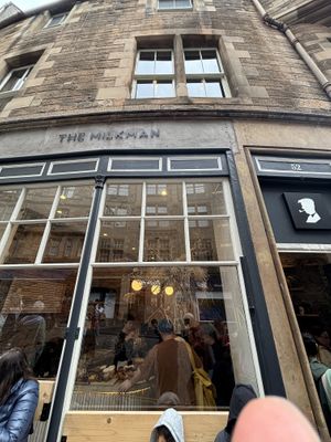 There are two branches close together   at The Milkman in Edinburgh