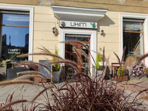 Front of the restaurant at UKIM in Warsaw
