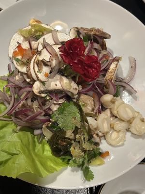 Portobello ceviche 😍  at Guille Veggie in Buenos Aires