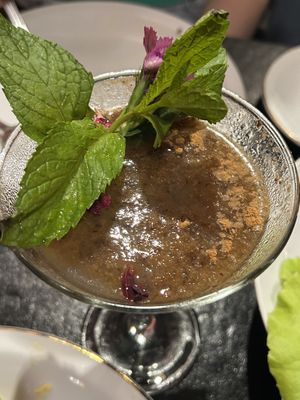 Pisco sour con tamarindo   at Guille Veggie in Buenos Aires