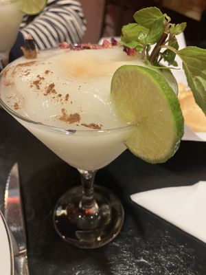 Pisco sour w/ guanábana: didn’t taste it though  at Guille Veggie in Buenos Aires