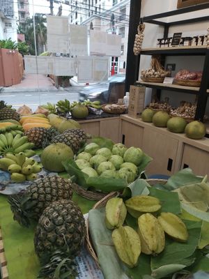 Freshly-picked organic seasonal produce from farmers at Only-Good-Stuff in Bangkok