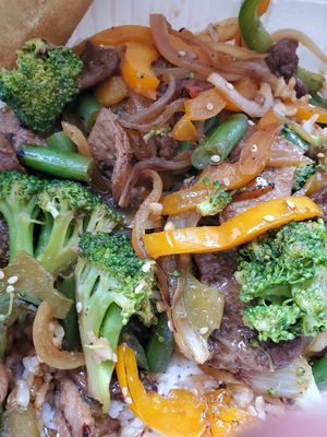 So yummy and flavorful! at Loving Hut in Reynoldsburg