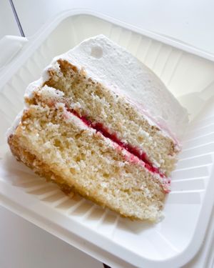 Strawberry shortcake   at Loving Hut in Reynoldsburg