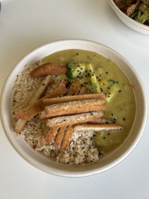 This curry  at Loving Hut in Reynoldsburg