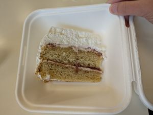 Strawberry shortcake at Loving Hut in Reynoldsburg