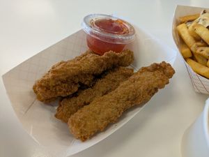 Golden nuggets at Loving Hut in Reynoldsburg