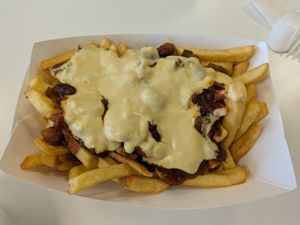 Chili fries at Loving Hut in Reynoldsburg