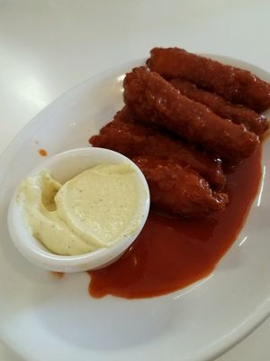 Spicy Buffalo Wings at Loving Hut in Reynoldsburg
