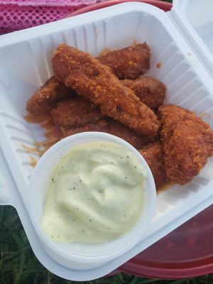 Spicy nuggets at Loving Hut in Reynoldsburg