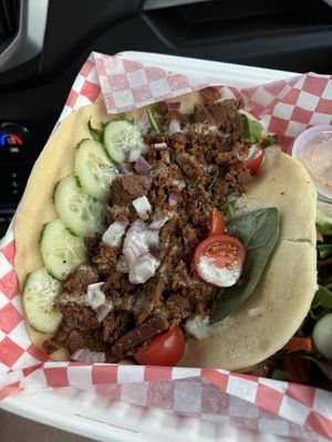 The Town Gyro  at The Smokin' Onion in Asheville