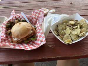   at The Smokin' Onion in Asheville