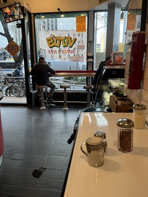   at Vito's Slices and Ices in New York City