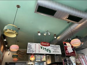   at Vito's Slices and Ices in New York City