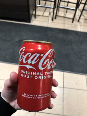   at Pizza Pizza in Toronto