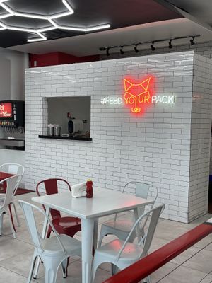 Inside   at Wulf Burger in Frisco