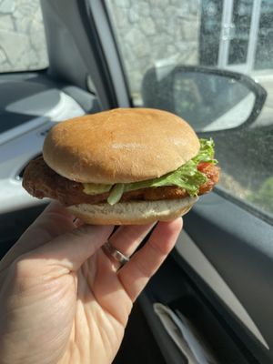 Crispy Chicken Sandwich   at Plant Power Fast Food - Craig Rd in Las Vegas
