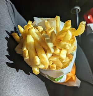 Fries at Plant Power Fast Food - Craig Rd in Las Vegas