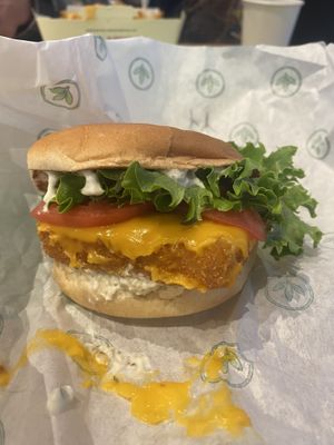 Fysh fillet  #Veganuary at Plant Power Fast Food - Craig Rd in Las Vegas