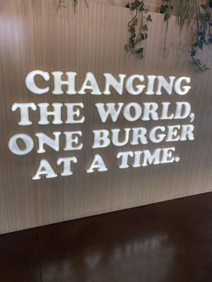 Sign   at Plant Power Fast Food - Craig Rd in Las Vegas