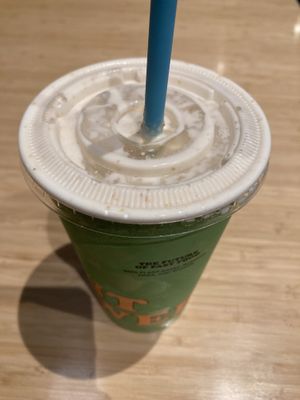 Peanut butter milkshake  at Plant Power Fast Food - Craig Rd in Las Vegas