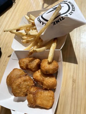 Kids nuggets meal  at Plant Power Fast Food - Craig Rd in Las Vegas