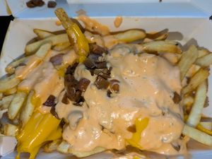 Iconic fries at Plant Power Fast Food - Craig Rd in Las Vegas
