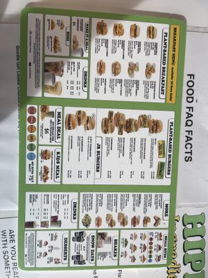 Menu  at Plant Power Fast Food - Craig Rd in Las Vegas