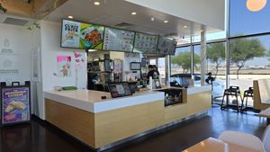 Counter at Plant Power Fast Food - Craig Rd in Las Vegas