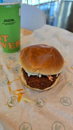 Nashville chicken at Plant Power Fast Food - Craig Rd in Las Vegas