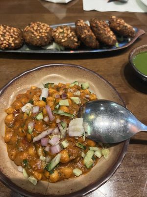 Chana masala was a hit   at Namaste in Shanghai
