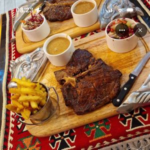 T-bone at Nazar in Hastings