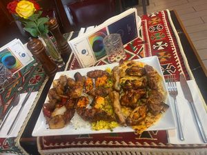 Mixed grill  at Nazar in Hastings