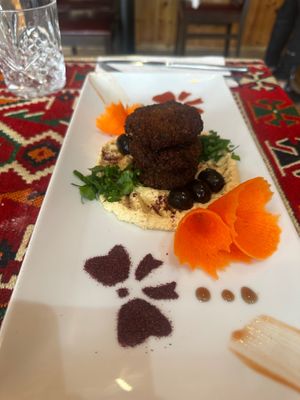 Falafel at Nazar in Hastings