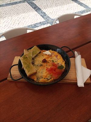 Omelet at Bruncheria Fresh Food & Smoothies in Tavira