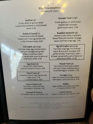   at The Blitz Tearoom in Weston-super-mare