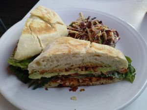 I Am Extraordinary BLT at Cafe Gratitude- Larchmont in Hollywood