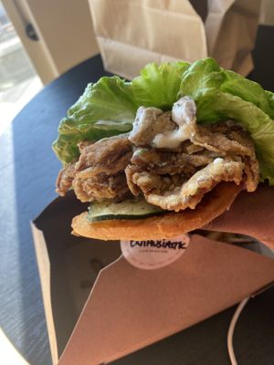 I am enthusiastic  at Cafe Gratitude- Larchmont in Hollywood