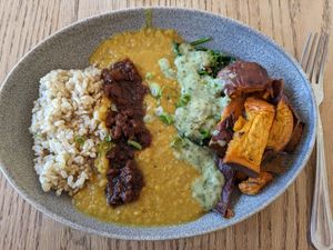 I Am Humble at Cafe Gratitude- Larchmont in Hollywood