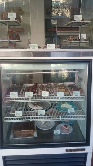 Desserts at Cafe Gratitude- Larchmont in Hollywood