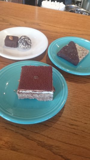 Desserts at Cafe Gratitude- Larchmont in Hollywood