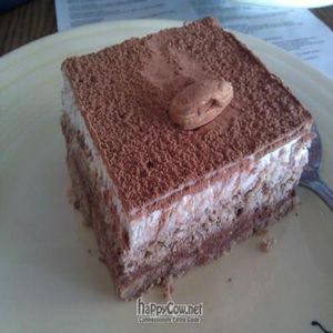 tiramisu at Cafe Gratitude- Larchmont in Hollywood