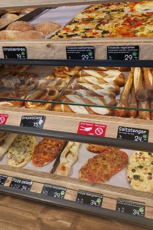 Good vegan and vegetarian selection at Backstube Bergen in Bergen