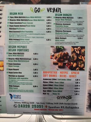  at Gyros House in Kalampaka