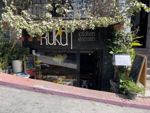 Front view at Roka Cafe in Istanbul