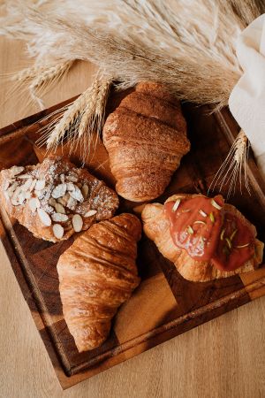 Real, buttery, flaky croissants at Mija  in Medellin
