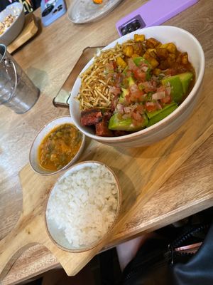 Bean bowl   at Mija  in Medellin