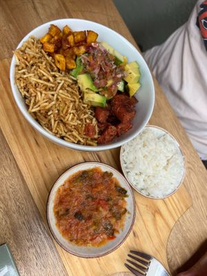 bean bowl at Mija  in Medellin