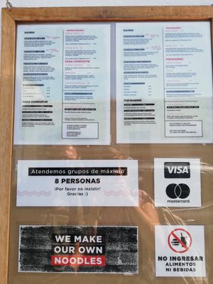 Menu and info #Veganuary at Kombu in Antigua