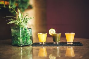 You miss 100% of the shots you don't take. at Purple Cafe in Accra